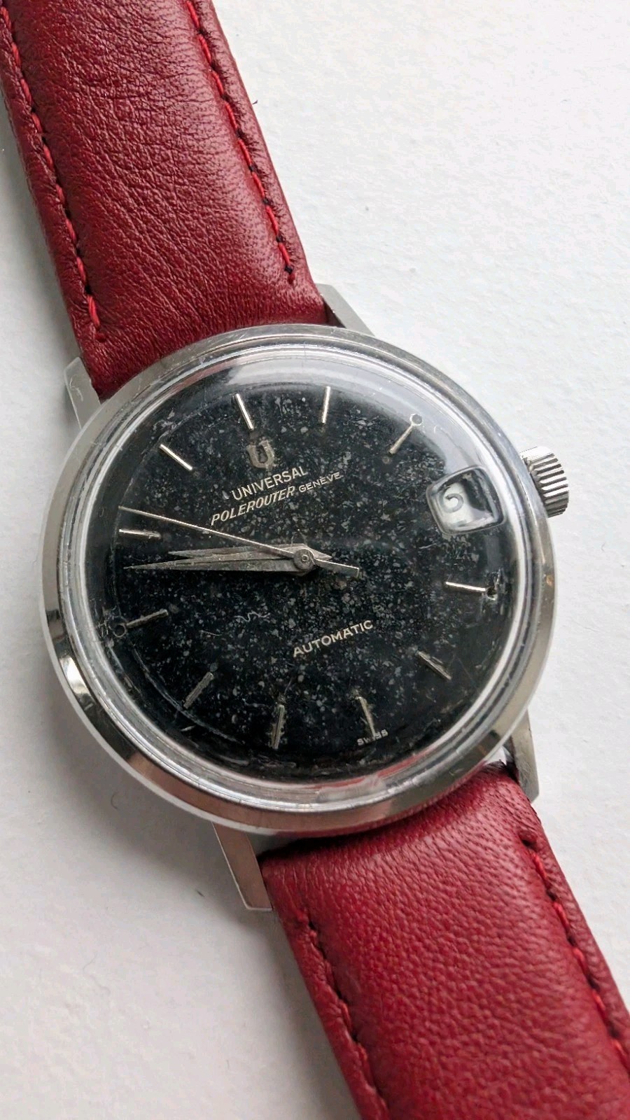 Universal Geneve Polerouter Automatic Watch 218-2… - image 1