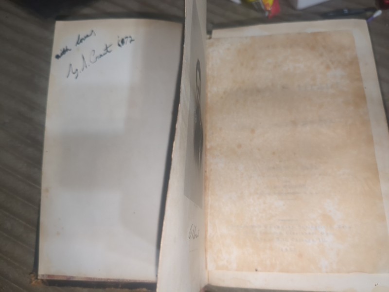 1868 The Life Of Ulysses S. Grant - HAND SIGNED BY  GRANT - 1st Edition Book. 