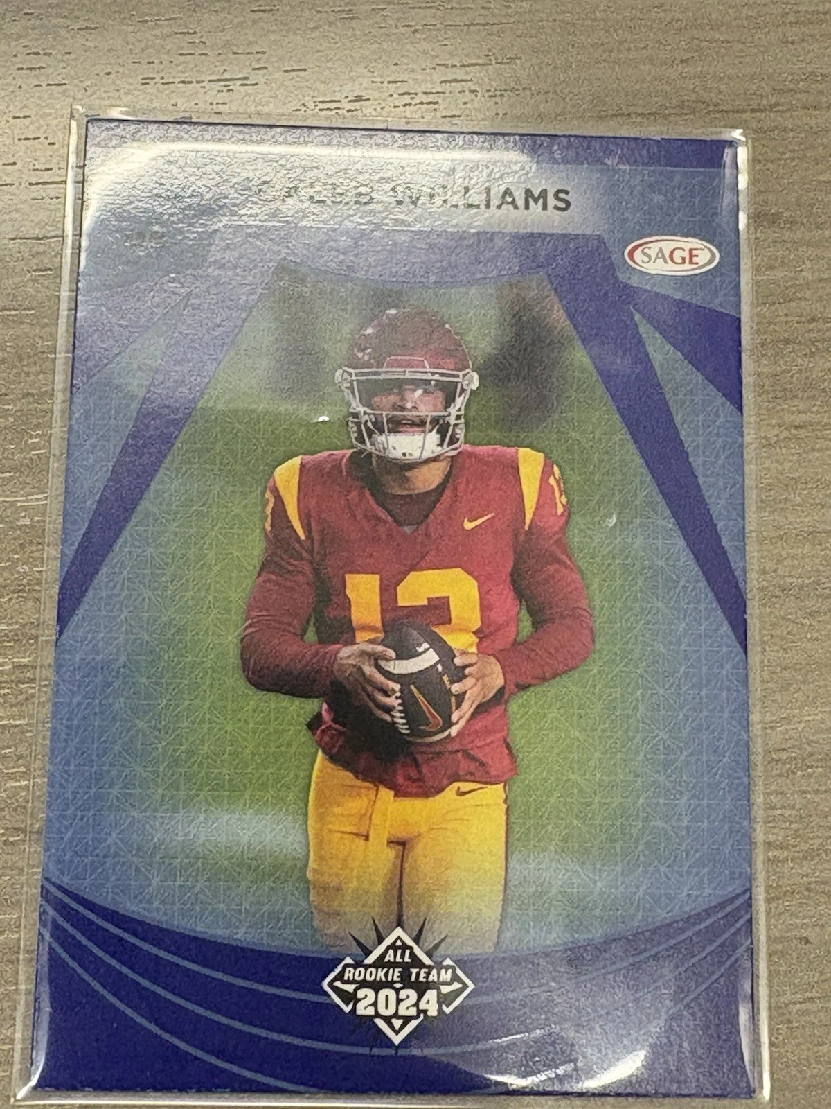 Caleb Williams Sage #107 Blue