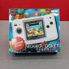 SNK Neo Geo Pocket Color NEOP-A2 Handheld Console Japan Import Complete Set