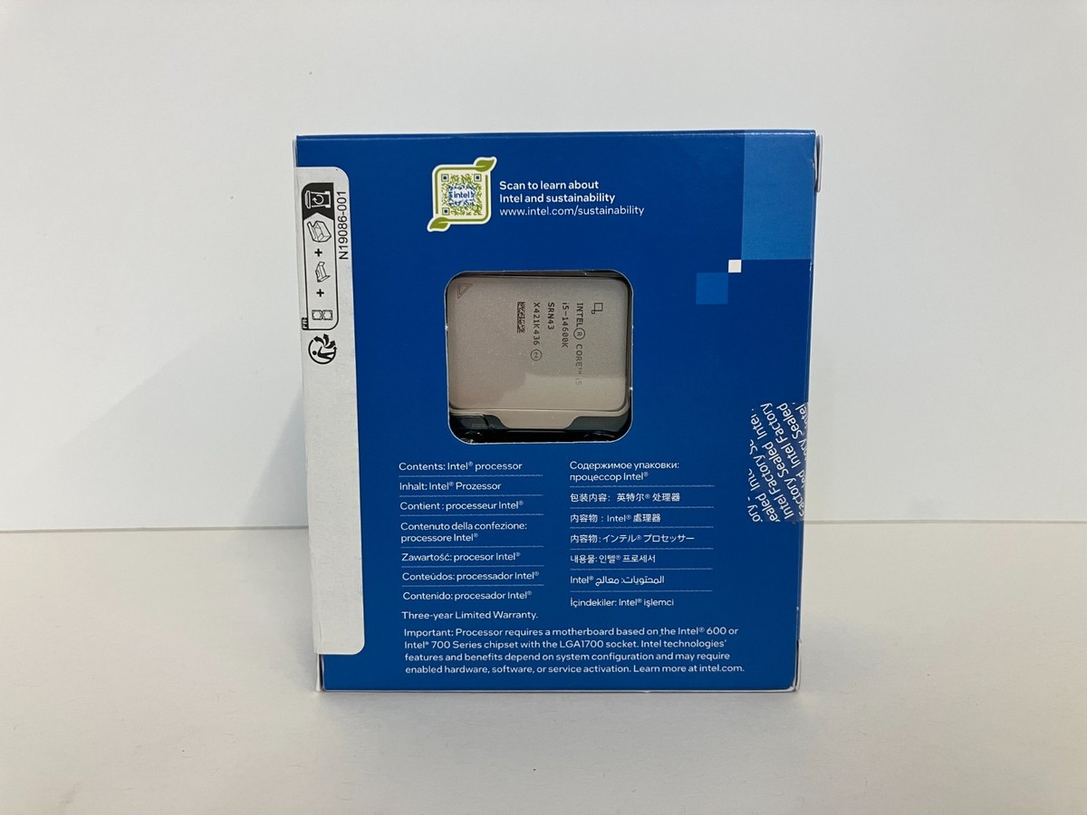 Intel Core i5-14600K 3.5GHz 14-Core 20-Thread CPU (BX8071514600K