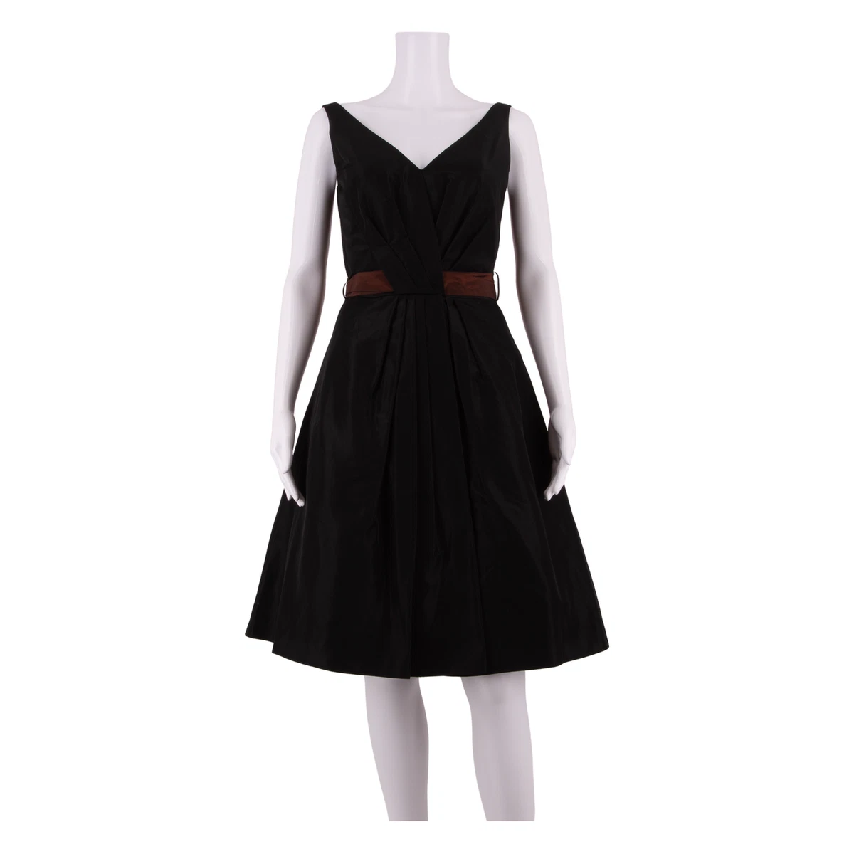 Jupe Midi Noire Laura Ashley Taille 12 - 100% Polyester - État Parfait