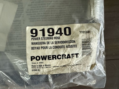 #ad Power Steering Pressure Hoses for 97 03 GRAND PRIX 98 99 INTRIGUE 91940 NOS $49.99