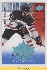 2021 Upper Deck Team Canada Juniors Blue Danny Zhilkin #100 READ 1d0j