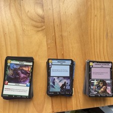 Star Wars Unlimited 175 Card Common Bundle Legends of the force  Lot 2