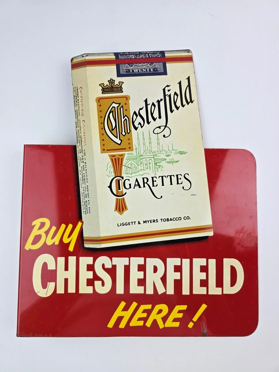 Preços baixos em Chesterfield Sinais de Cigarros colecionáveis | eBay