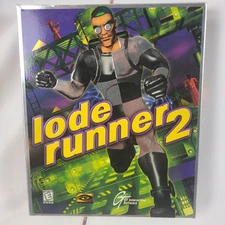 LODE RUNNER 2 by GT Interactive 1998 PC Game CD-ROM in Box