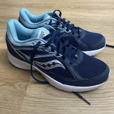 Saucony Cohesion 14 Womens Running Shoes Blue/Teal Size 8 VersaRun