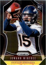 2019 Panini Prizm #387 Juwann Winfree RC - FB