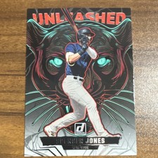 2025 Panini Donruss Unleashed Insert Spencer Jones New York #8 Baseball Card