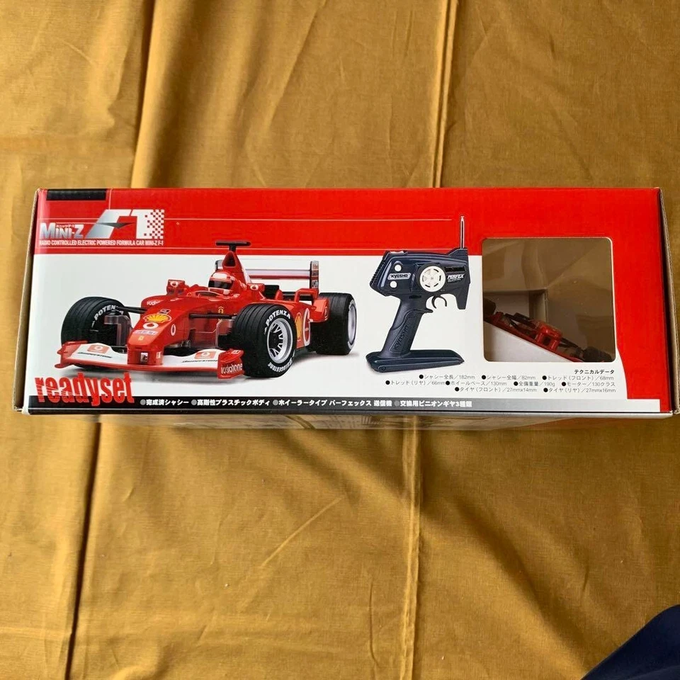 Kyosho Mini-z F-1 Ferrari F2002 Hot Wheels RC Elektro Fomula Auto... - Bild 3 von 4