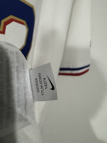 Nike Texas Rangers 2023 World Series Champions Gold Jersey Garcia #53 Men’s XXL - Picture 15 of 15