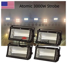 US Atomic 3000 flash light martin dmx512 atomic 3000W strobe light 4pc/lot