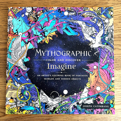 Mythographic Imagine Coloring Book Joseph Catimbang Color and Discover