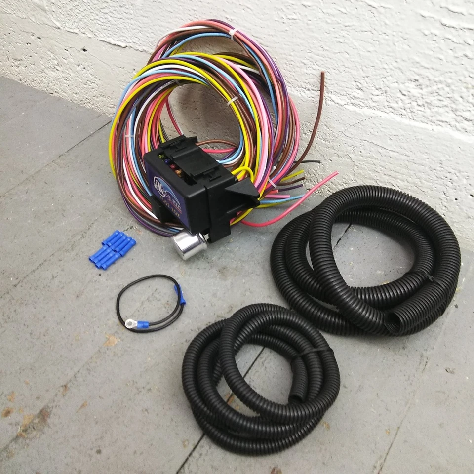 Arnés de cables de 8 circuitos Camaro o Firebird 1970-1981 se adapta a actualización indolora KIC Foto 3 de 4