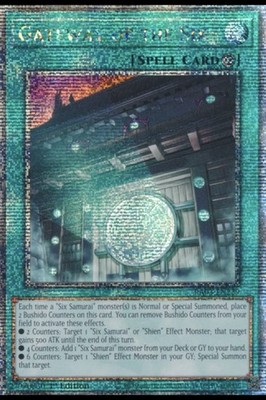 1X NM Gateway of the Six - RA03-EN229 - Quarter Century Rare 1st Edition