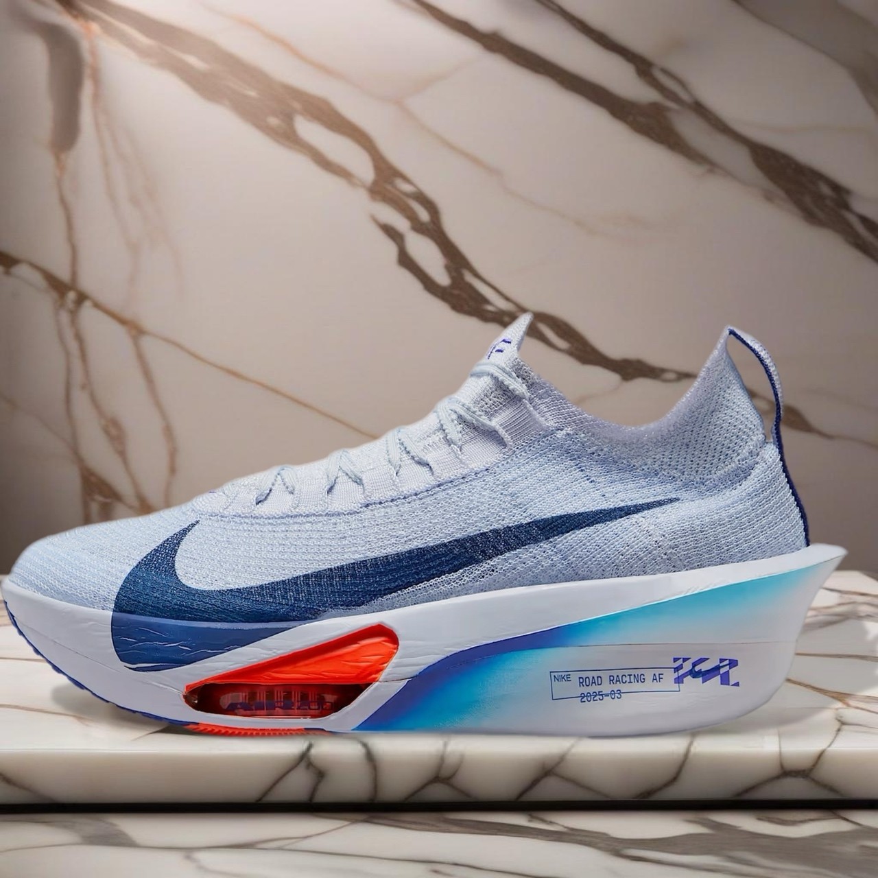 Free shipping Nike Air Zoom Alphafly NEXT% 3 Deep Blue Marat