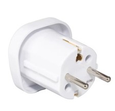 Travel Adaptor AU/NZ Plug to EU Socket - Double Round Pins Travel Power Adaptor — image 5