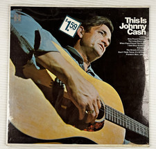 This Is Johnny Cash LP Vinyl Record Harmony Records New