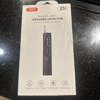 XO CRP01 Infrared Detector Device, NWT Sealed, Anti Surveillance Bug Finder