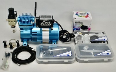 Master Airbrush ABD KIT-SP19-20 Professional Airbrushing System Kit