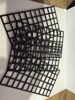 G Scale Wide Window Frame - 4 Plastic Insert Sheets -Cut to Size -3 Size Options