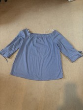 comma Damen Tunika-Bluse gestreift Blau/Weiß...