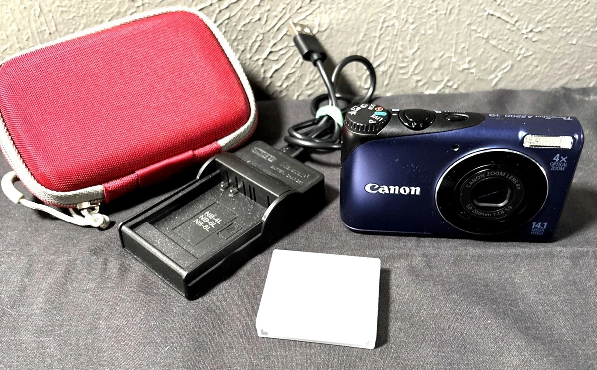 Canon PowerShot A2200 Digital Cameras with Exposure Compensation