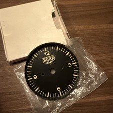 Porsche 911 912 68-89 Vdo Heuer Clock Metal Faceplate Porsche 911 912 68-89 Vdo Heuer Clock Metal Faceplate