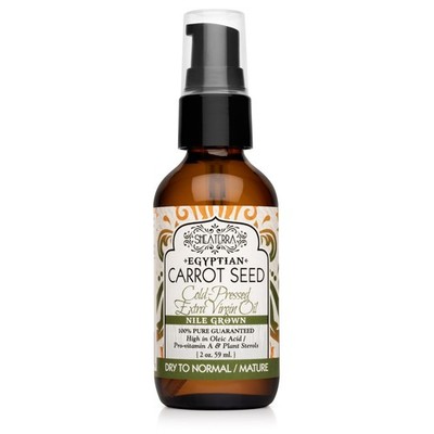 Shea Terra Egyptian Carrot Seed ColdPressed Extra Virgin Oil | Nutrient Rich,...