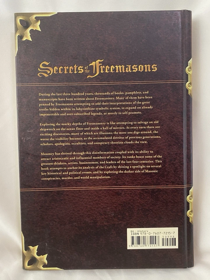 Secrets of the Freemasons Michael Bradley 2006 Hardcover Illustrated VGC - Image 2 of 4