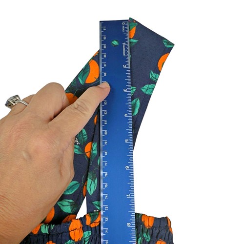 Anthropologie The Piper Bandeau Cutout Oranges Ruched Mini Dress XS RARE - Bild 9 von 10