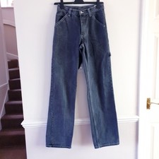 J Galt Shangai Black Carpenter Jeans Size S In Very Good Condition