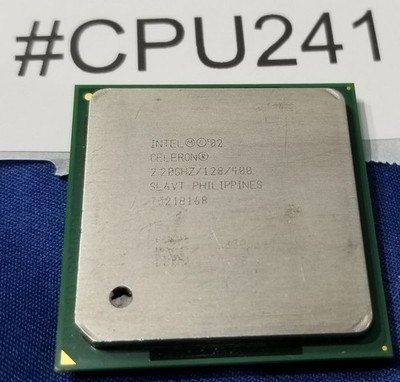 CPU241 - Intel Celeron SL6VT 128MB Cache 2.53GHz Socket 478 CPU Processor