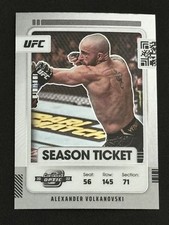 2022 CONTENDERS OPTIC UFC SEASON TICKET BASE CARD #357 ALEXANDER VOLKANOVSKI