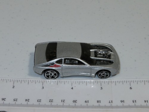 2001 Hot Wheels Overbored 454 Silver Diecast Toy - Picture 2 of 5