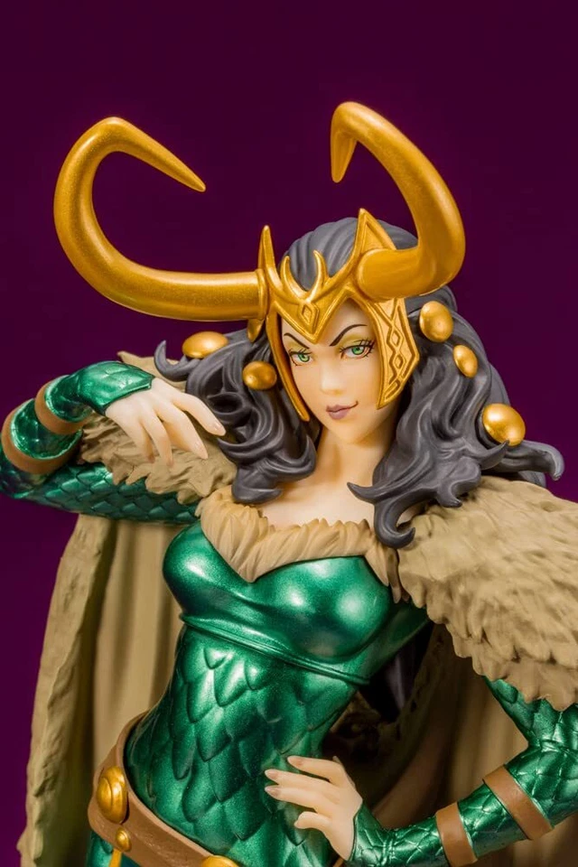 Figura PVC Japón Kotobukiya Marvel Bishoujo Lady Loki Loki Laufison 1/7 Foto 2 de 4