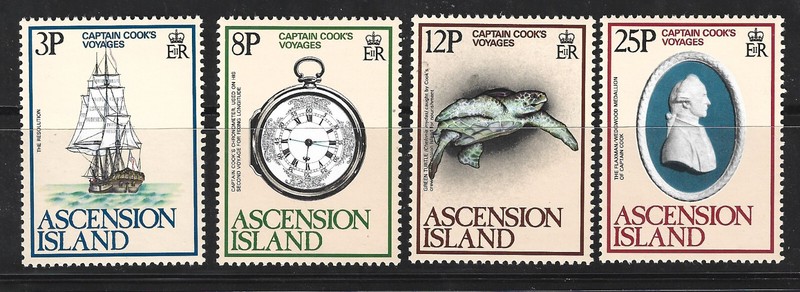 ASCENSION - Scott #235-38 MNH Complete Set