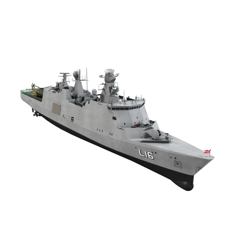 Absalon Dk -plastic Hull -L16 / L17 Decals-Scale 1:100-kit Of Mount - Picture 1 of 15