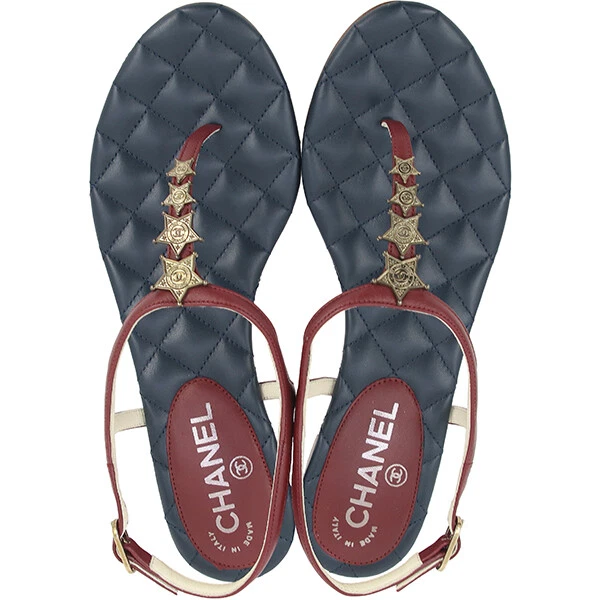 Chanel star sandals sale