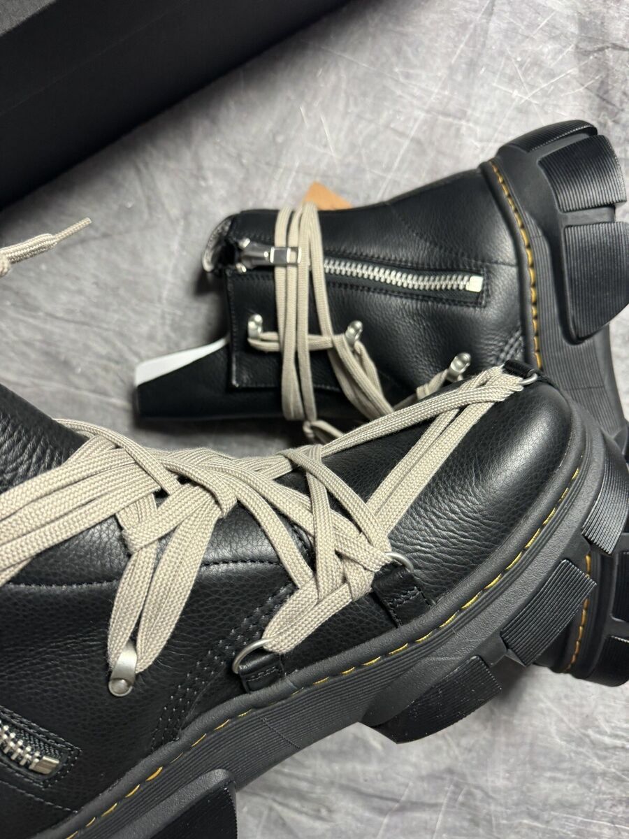 Rick Owens Dr Martens 1460 DMXL Mega Lace Boots | eBay Rick Owens Dr Martens 1460 DMXL Mega Lace Boots | eBay