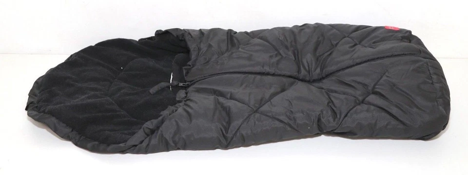 Kaiser 6534725 / Kuschelsäckchen Fleece für Schalensitze der Gruppe O - schwarz