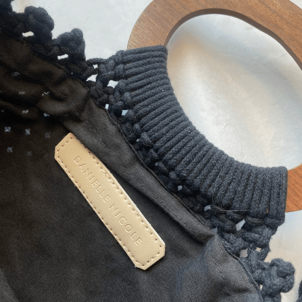Anthropologie Danielle Nicole Black Boho Retro Ma… - image 3