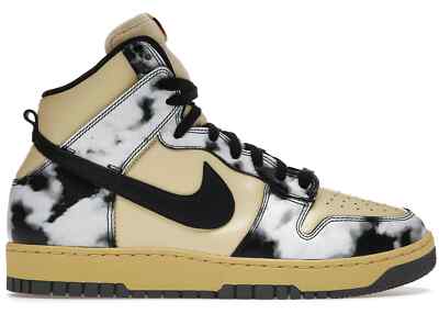 Nike Dunk High 1985 Black Acid Wash - DD9404-700 - Size 8.5 - NEW