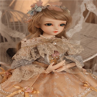2019 Full Set 60cm Ball Jointed Dolls BJD Dolls Female Eyes Free Face Make Up #@