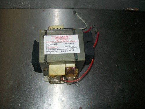 Hochspannungstransformator Transformator Trafo BIA Mikrowelle Miele # m611s