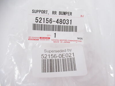 Genuine OEM Toyota Lexus 52156-0E021 Driver Rear LH Bumper Side