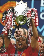 Manchester United Anderson Autographed Signed 8x10 EPL Photo COA B