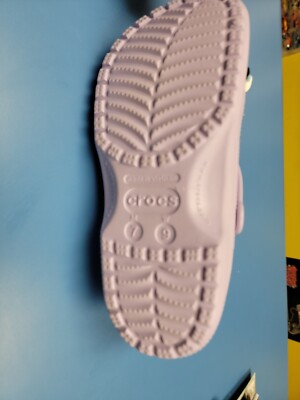 CROCS JUSTIN BIEBER DREW HOUSE LAVENDER/ PURPLE CLASSIC CLOG M7 W