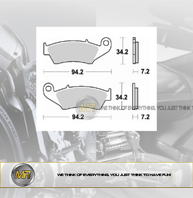 Étrier De Frein Avant Neuf Pour Suzuki RM125 / RM250 1986-1995 - Avec Plaquettes Incluses